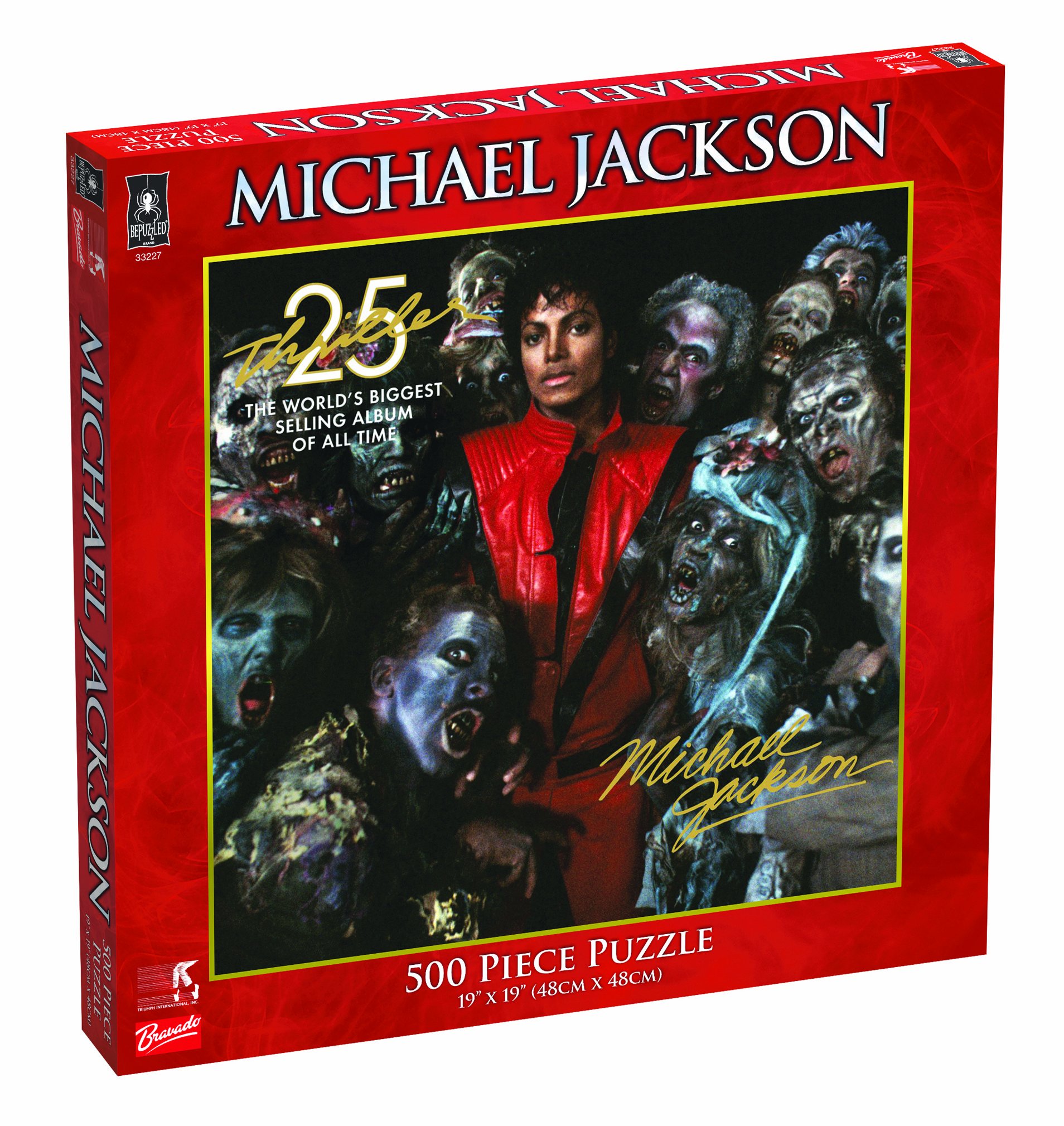 BePuzzled Michael Jackson Thriller 25th Anniversary Edition 500 BePuzzled Michael Jackson Thriller 25th Anniversary Edition 500